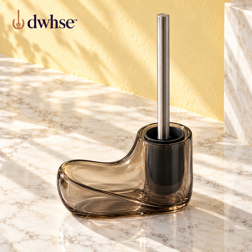 dwhse™ Fold Wall-Mounted Toilet Brush Set