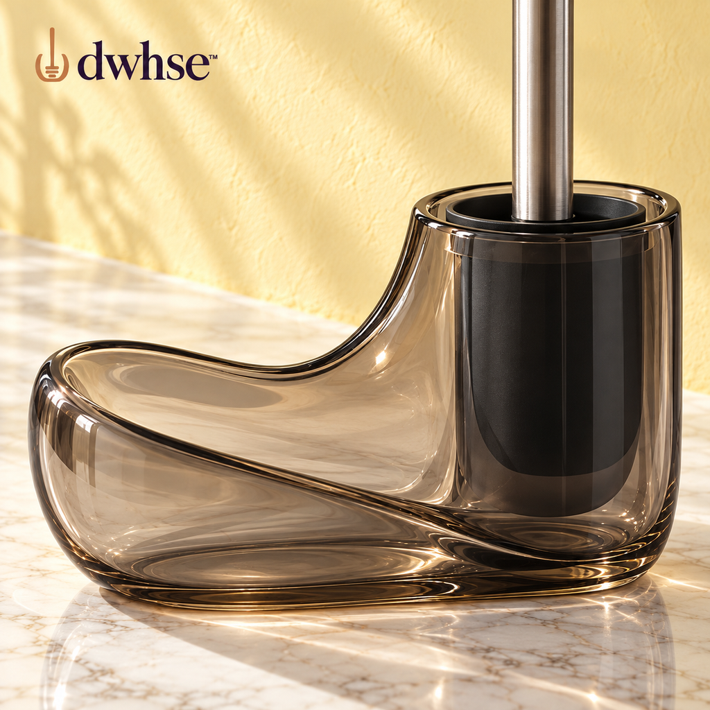 dwhse™ Fold Wall-Mounted Toilet Brush Set