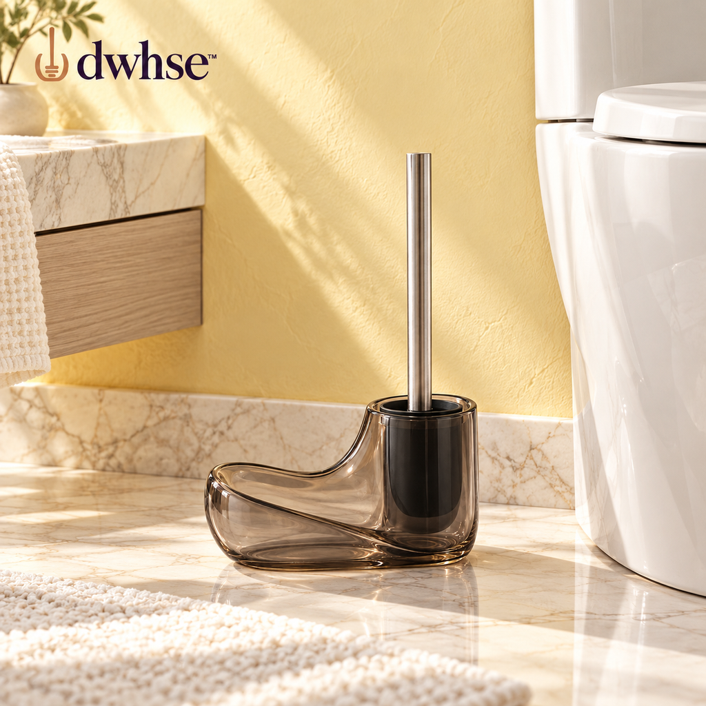 dwhse™ Fold Wall-Mounted Toilet Brush Set