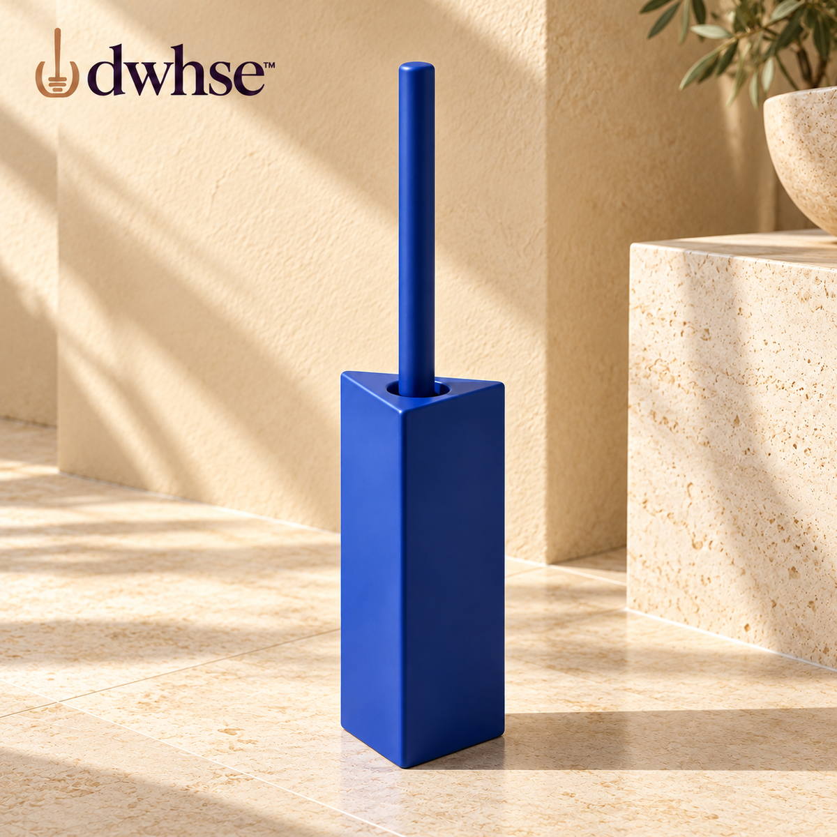 dwhse™ Blade Wall-Mounted Toilet Brush Set