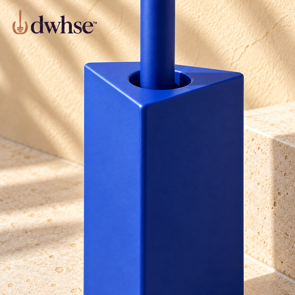 dwhse™ Blade Wall-Mounted Toilet Brush Set