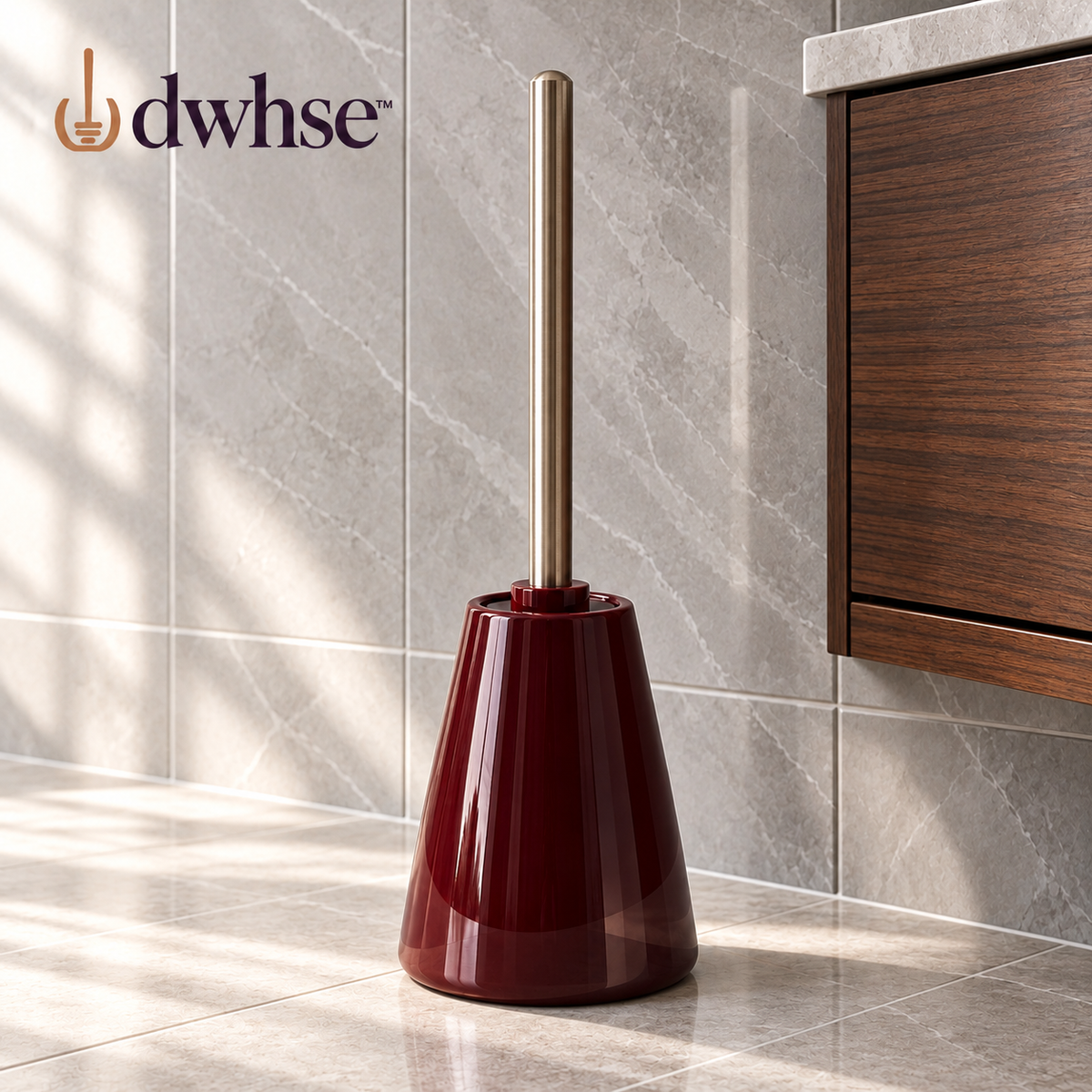 dwhse™ Block Toilet Brush Set
