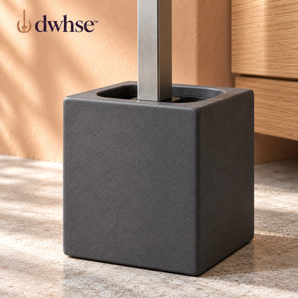 dwhse™ Halo Metal Toilet Brush Set