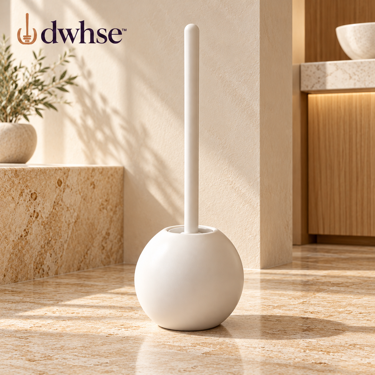 dwhse™ Arch Toilet Brush Set