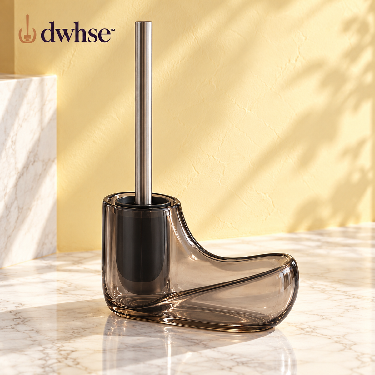 dwhse™ Fold Wall-Mounted Toilet Brush Set
